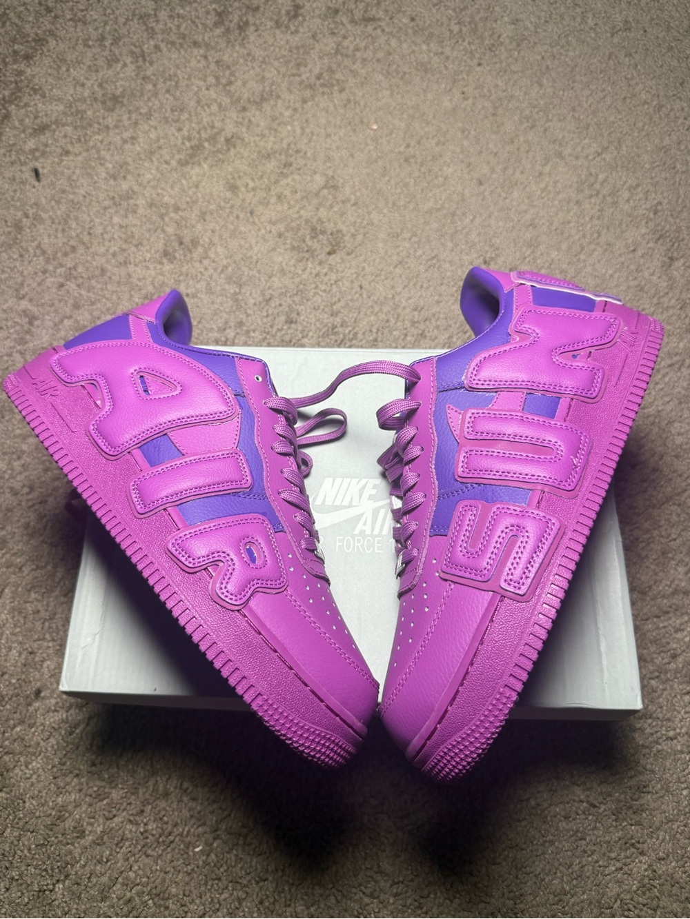 Nike Women’s Sneakers in Bright Pink and Purple